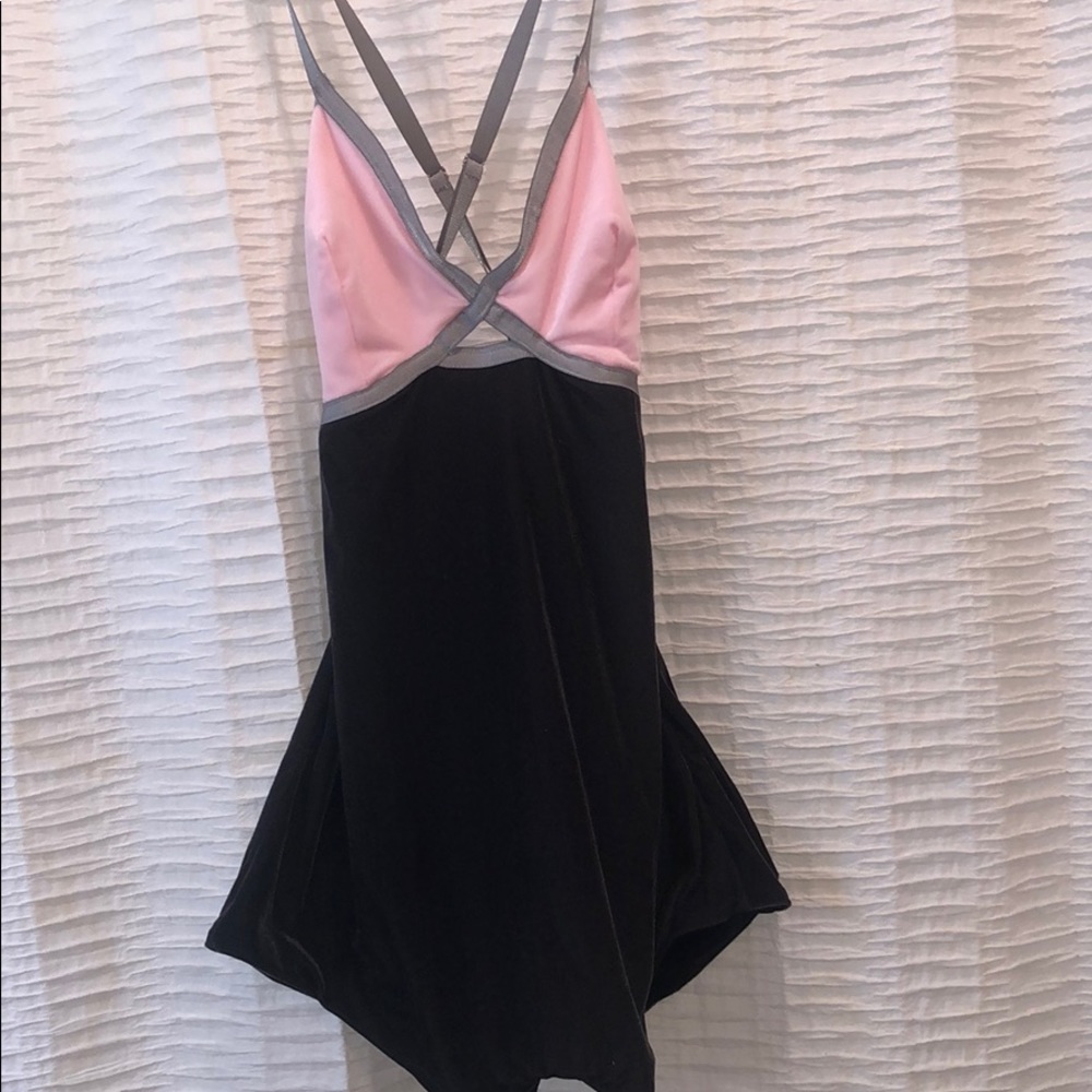 Blue Life Fit Mini Velvet Romper